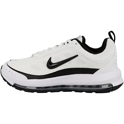 Afbeelding van Nike Sportswear AIR MAX AP Sneakers laag, Heren, Maat: 38.5, Weissschwarz Imitatieleer/ textiel