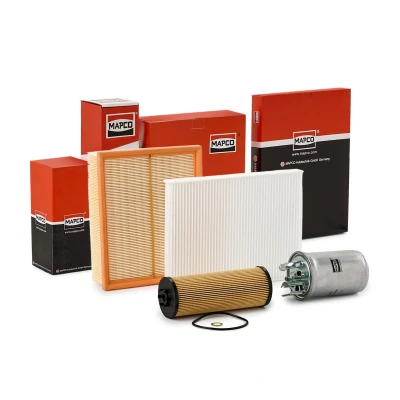 Afbeelding van MAPCO 68814 Filter set Vijfdelig SKODA: Superb I Sedan (3U4) 2.5 TDI 2001 2008