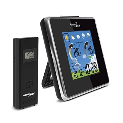 Afbeelding van Draadloos weerstation met buitensensor GreenBlue