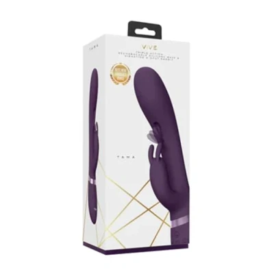 Afbeelding van VIVE by Shots Tama Wave Vibrating G Spot Rabbit Purple