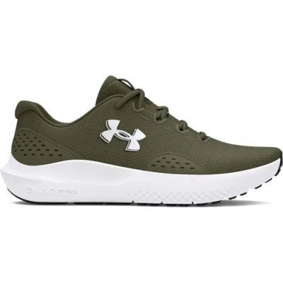 Afbeelding van Under Armour Charged Surge 4 hardloopschoenen donkergroen/wit
