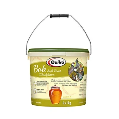 Afbeelding van Quiko Bob 5Kg Zacht voer voor kwartels, fazanten en grondvogels