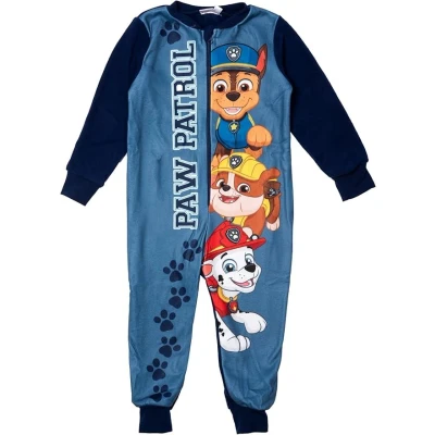 Afbeelding van Paw Patrol jumpsuit voor jongens overall kinderen pyjama lange mouwen blauw, 98 104