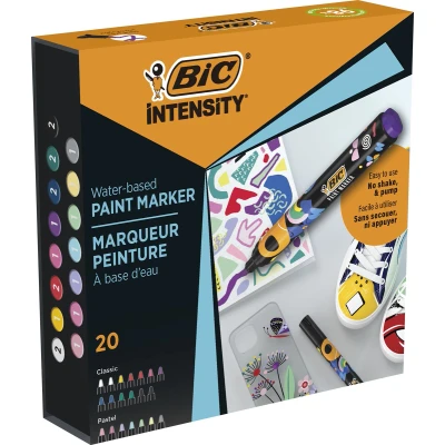 Afbeelding van BIC Intensity paintmarker Classic set van 20 stuks