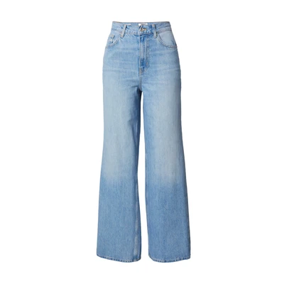 Afbeelding van ONLY ONLHOPE Damesjeans met wijde pijpen, hoge taille, blauw (medium blue denim), 26W / 30L