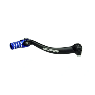Afbeelding van Scar Aluminium Gesmede Schakelpedaal Gekleurde Tip Mat Zwart Gas EC250 F 2010 2016 EC300 EC450 2013 FSE FSR