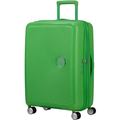 Afbeelding van American Tourister Soundbox Spinner 67 Expandable Grass Green Harde Koffer