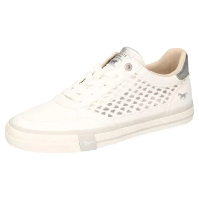 Afbeelding van Mustang 1146 321 Sneakers voor dames, wit, 36 EU
