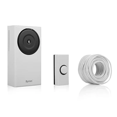 Afbeelding van Byron DBW 24031 Bedrade deurbel set inclusief 5m kabel