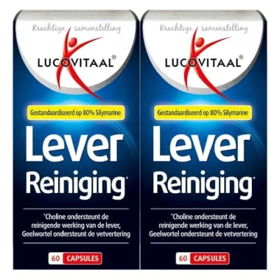 Afbeelding van 2+2 gratis: 2x Lucovitaal Lever Reiniging 60 capsules