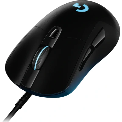 Afbeelding van Logitech Gaming G403 Hero Muis USB Optisch Zwart 6 Toetsen 25000 dpi Verlicht, Gewichtsreductie