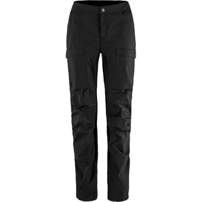 Afbeelding van Fjällräven Abisko Hybrid Trail Wandelbroek Dames Black 34 Regular Zwart