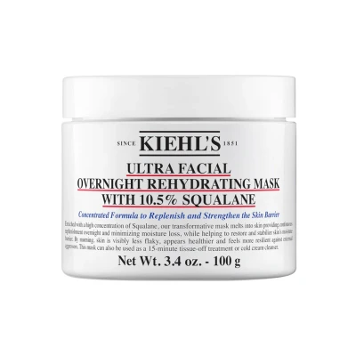 Afbeelding van Kiehl&#039;s Ultra Facial Overnight Hydrating Mask With 10,5% Squalane nachtmasker 100 ml
