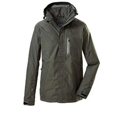 Afbeelding van Killtec heren Jas Carleb 34723 olijfgroen maat 3XL