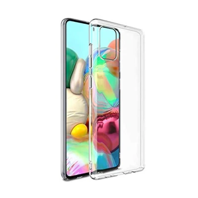 Afbeelding van NEW&#039;C Hoesje voor Samsung Galaxy A51, siliconen TPU transparant HD Crystal Clear