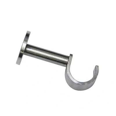 Afbeelding van Gardinia 11366 Steun voor gordijnroedes, Ø12 mm, 2 stuks, lengte: 3 cm, roestvrij staal