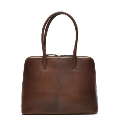 Afbeelding van Berba Laptoptas, Dames, Maat: One Size, Dark brown