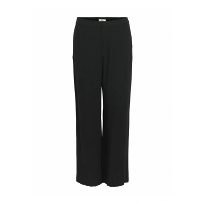 Afbeelding van Object Jsanne Aline WIDE NOOS Broek, Dames, Maat: 36, Black