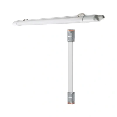 Afbeelding van OSRAM LED vochtbestendige armatuur Submarine Slim 10W, 4000K, 900 lm, IP65, plat (35 mm), stof en waterdicht, polycarbonaat