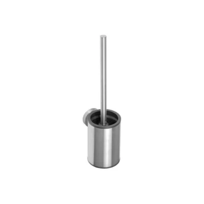 Afbeelding van Toiletborstelhouder Sapho X Steel Hangend Rond Geborsteld RVS