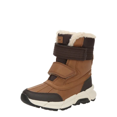 Afbeelding van Geox J Flexyper Plus sneeuwlaars voor jongens, Tabak Koffie, 11 UK Child