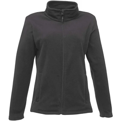 Afbeelding van Regatta Vrouwen Full Zip Micro Fleece Jas Seal Grey, Maat 18