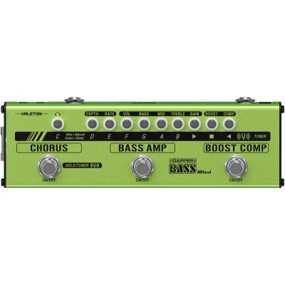 Afbeelding van Valeton Dapper Bass Mini multi effect voor basgitaar