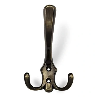 Afbeelding van SO TECH® Garderobehaak LENA lang / gebruneerd gepolijst Ophanger