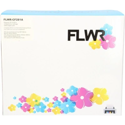Afbeelding van FLWR Inktcartridge / 81A zwart Geschikt voor HP