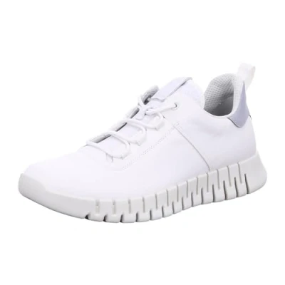 Afbeelding van ECCO Gruuv Sneakers laag, Heren, Maat: 48, White Nubukleer