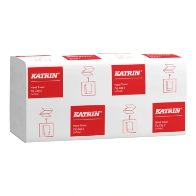 Afbeelding van Katrin vouwhanddoek zig zg Classic 2laags, afm 24,4x23 en 20x200vel
