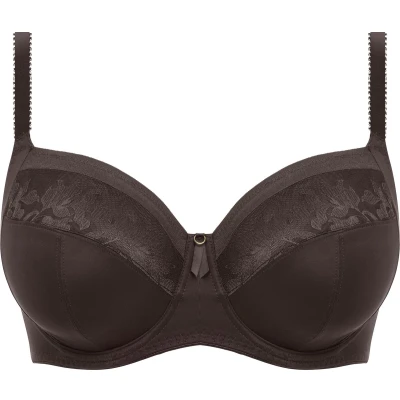Afbeelding van Fantasie Illusion beugelbeha met zijsteun, volledige dekking, transparant, Chocolade, 80J