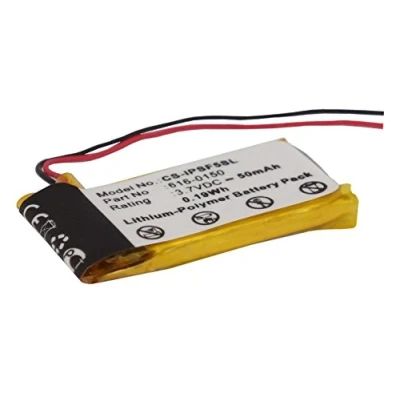 Afbeelding van CS IPSF5SL Baterie 50mAh compatibel met [APPLE] Ipod shuffle 4th, 5th, 5th generation, pod 4th generation vervangt 616 0150, 0548