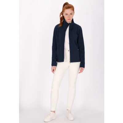 Afbeelding van Dreimaster Fleece jas Dames marine gem