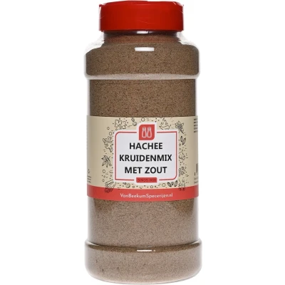 Afbeelding van Van Beekum Specerijen Hachee Kruidenmix Met Zout Strooibus 750 gram