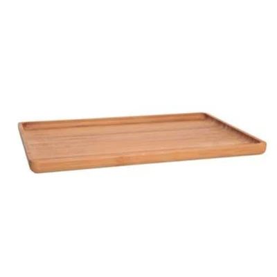 Afbeelding van Cosy &amp; Trendy Dienblad bamboe opstaande rand rechthoek 29 cm