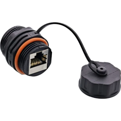 Afbeelding van Patch kabel connector Cat.6A, IP68 met stofkap