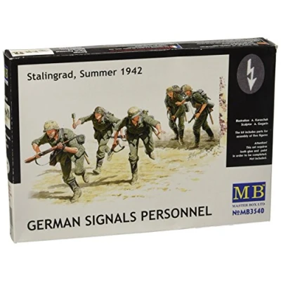Afbeelding van (MAS3540) Masterbox 1:35 German Signals Stalingrad Summer 1942