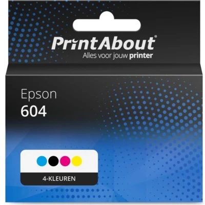 Afbeelding van Huismerk Epson 604 (C13T10H64010) Inktcartridge 4 kleuren Voordeelbundel