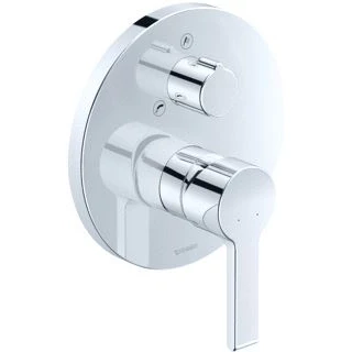 Afbeelding van Duravit b 2 afbouwdeel voor badmengkraan met omstel 17cm chroom b25210018010