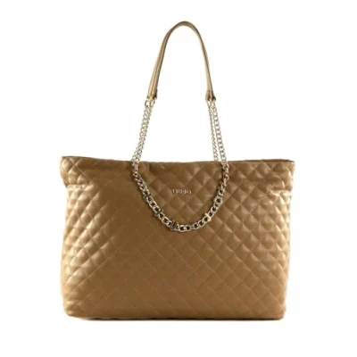 Afbeelding van LIU JO Shopper Schoudertas Humita ESC Tote Bag Cammello Lichtbruin