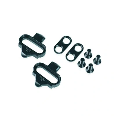 Afbeelding van XLC PD X02 Schoenplaatjes voor Shimano/XLC SPD Pedalen Geen Speling Zwart