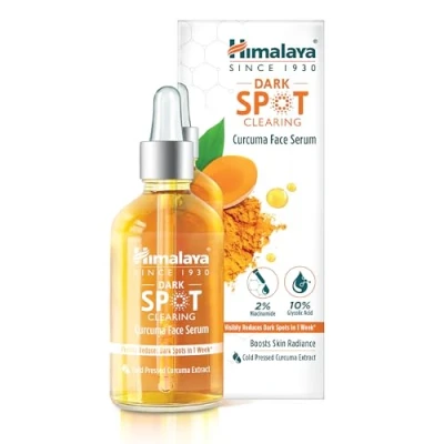 Afbeelding van Himalaya Dark Spot Clearing Curcuma Face Serum, vermindert zichtbaar donkere vlekken in 1 week, 30 ml