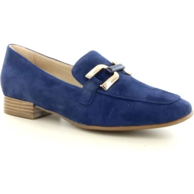 Afbeelding van Caprice 9/24201 20 Dames instapper Blauw suede Maat 41