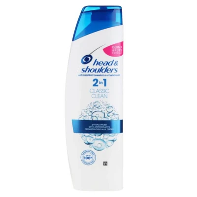Afbeelding van Head &amp; Shoulders Anti Schuppen Shampoo+Conditioner Classic Clean 2in1 450ml