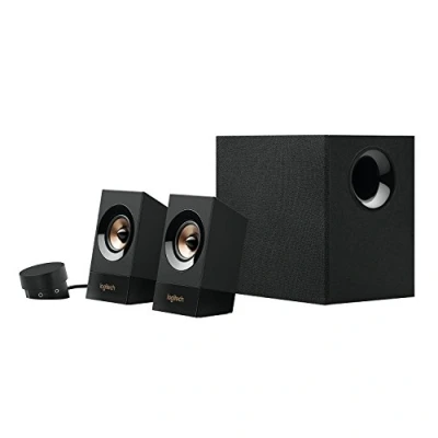 Afbeelding van Logitech Z533 2.1 luidsprekersysteem met subwoofer, 120 watt piekvermogen, 3,5 mm ingang, hoofdtelefoonaansluiting, multi device, bedieningselementen op de regeleenheid, UK stekker, PC/TV/Tablet