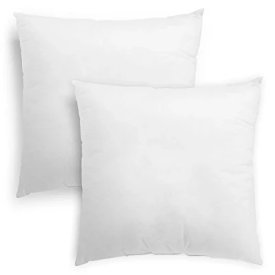 Afbeelding van sleepling 193908 2 delige set vezelkussens verpakking van stuks Inlet bankkussen sierkussen en decokussens ademend wasbaar op 60 graden Ökotex Made in EU 40 x cm, wit