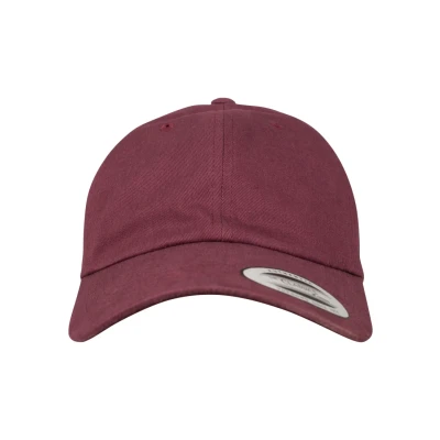 Afbeelding van Flexfit Peached Cotton Twill DAD Pet, Maat: One Size, Maroon