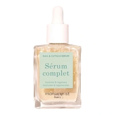 Afbeelding van Manucurist Compleet serum, verzorging van beschadigde nagels en nagelriemen, hydrateert regenereert die gemakkelijk breken, niet vette geltextuur, tot 86,5% Bio sourced, Made in France, 15 ml