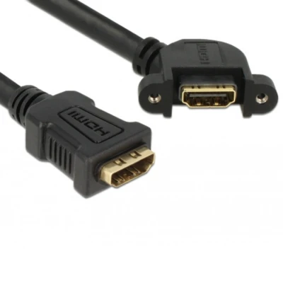 Afbeelding van Haakse connector 0.25 meter Delock